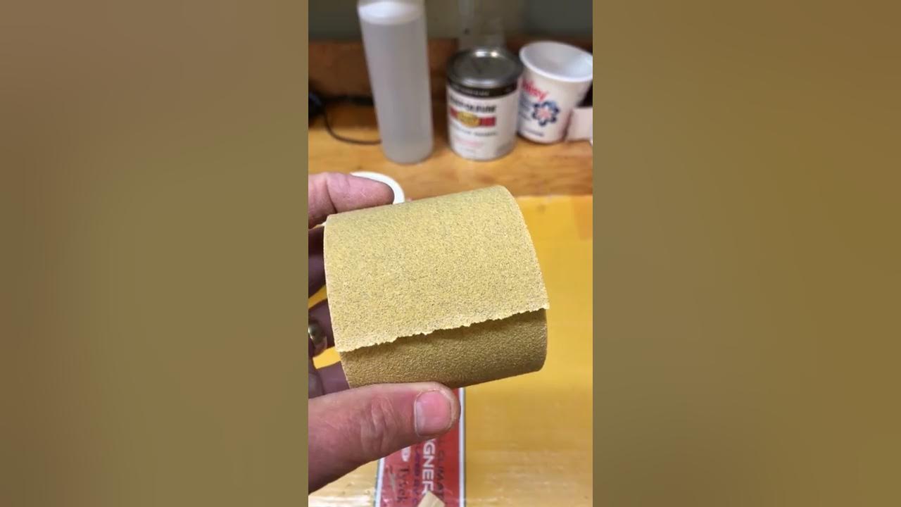 How to Clean Up Epoxy Drips & Small Repair Spots with Sandpaper. YouTube