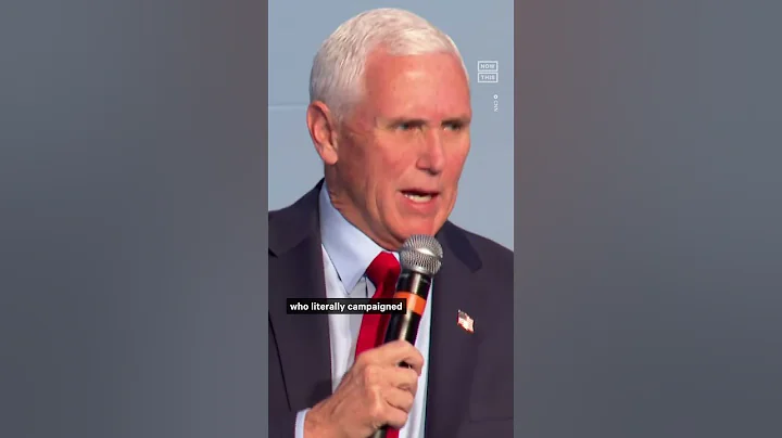 Mike Pence Calls Trump's Indictment an 'Outrage'