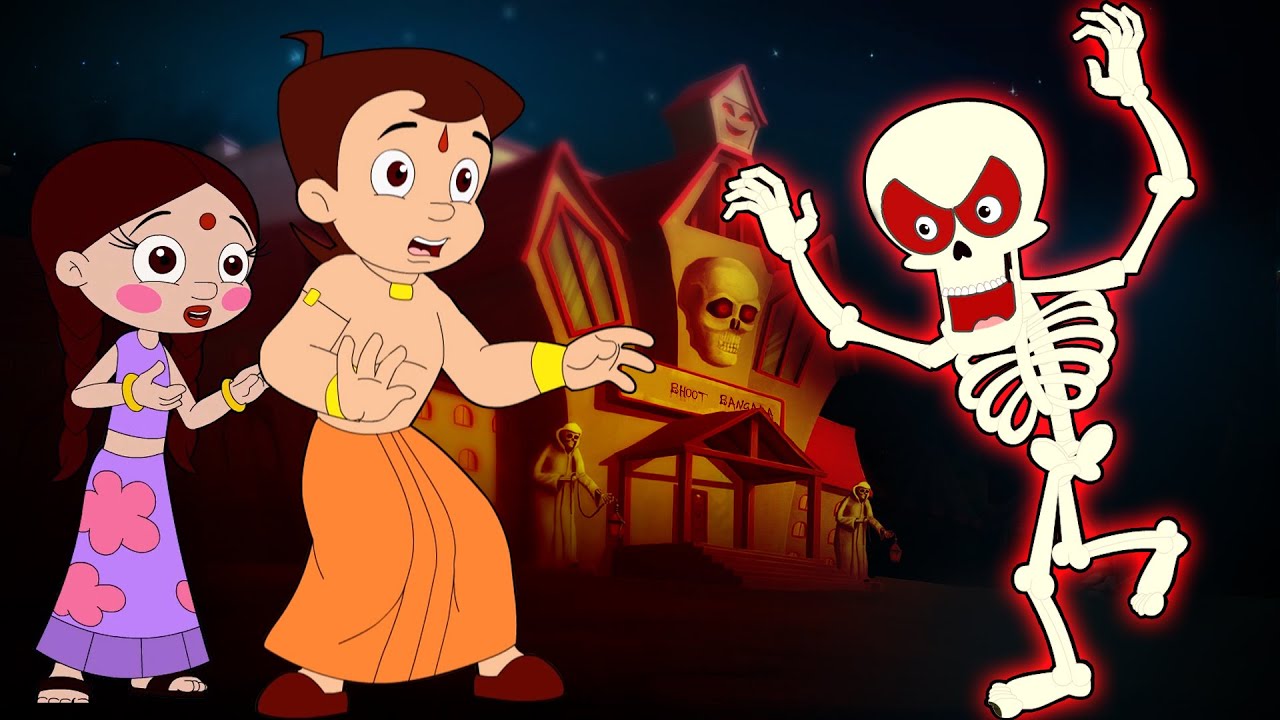 Chhota Bheem   Haunted House  Halloween Special Video  Spooky Cartoons for Kids