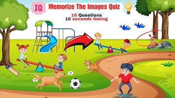 Visual Memory Test Quiz Game | Train your visual memory - Part 3