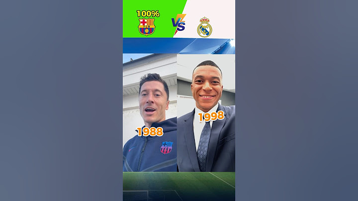 Real Madrid vs Barcelona Players Birth Year Revealed!😱🤩⚽️