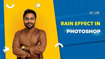 How to create Rain Effect in Adobe Photoshop | UY Lab