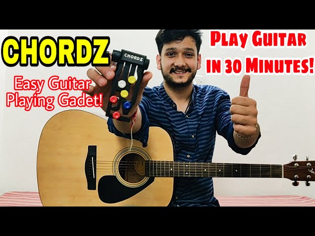 Anyone🔥 Can Play Guitar With this AMAZING GADGET🔥| In 20 Minutes | Full Unboxing of Chordz Gadget! class=