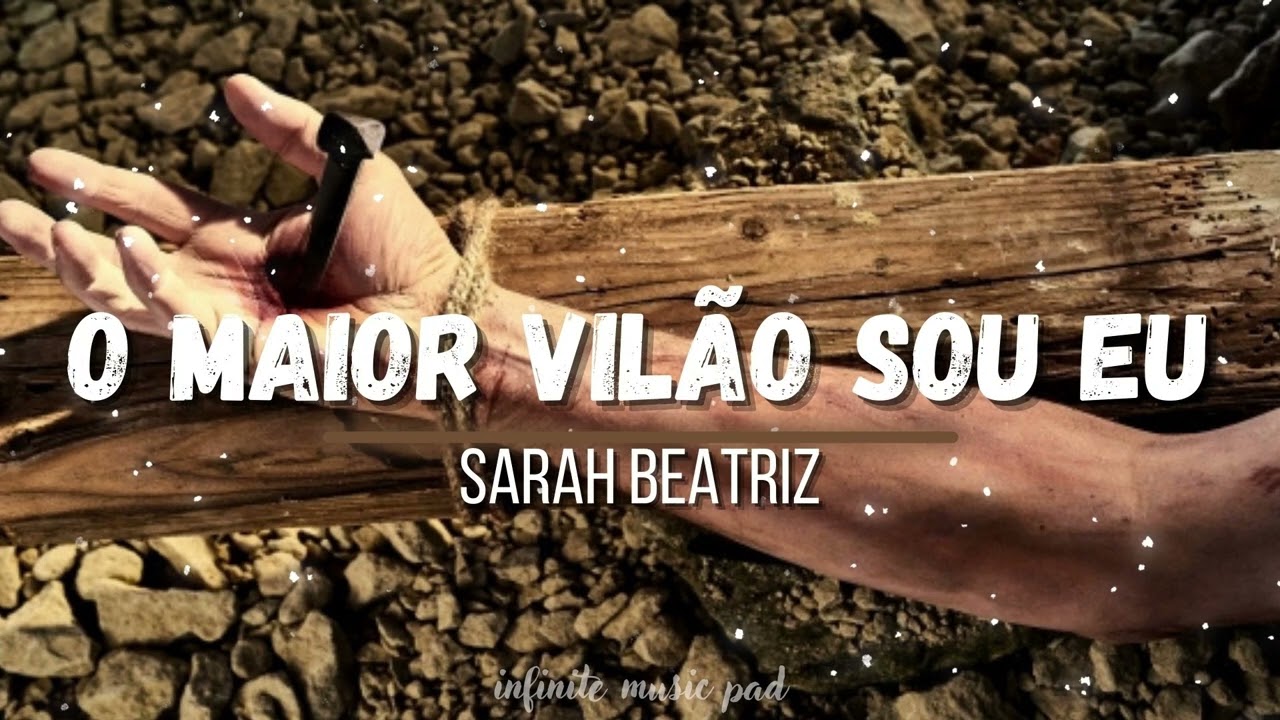 Fundo musical / O MAIOR VILÃO SOU EU - SARAH BEATRIZ / #pregação  #oração / Piano e Pad / worship
