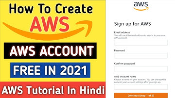 How to Create AWS Account Free in Hindi - AWS Account Creation | Create an AWS Account(Free)