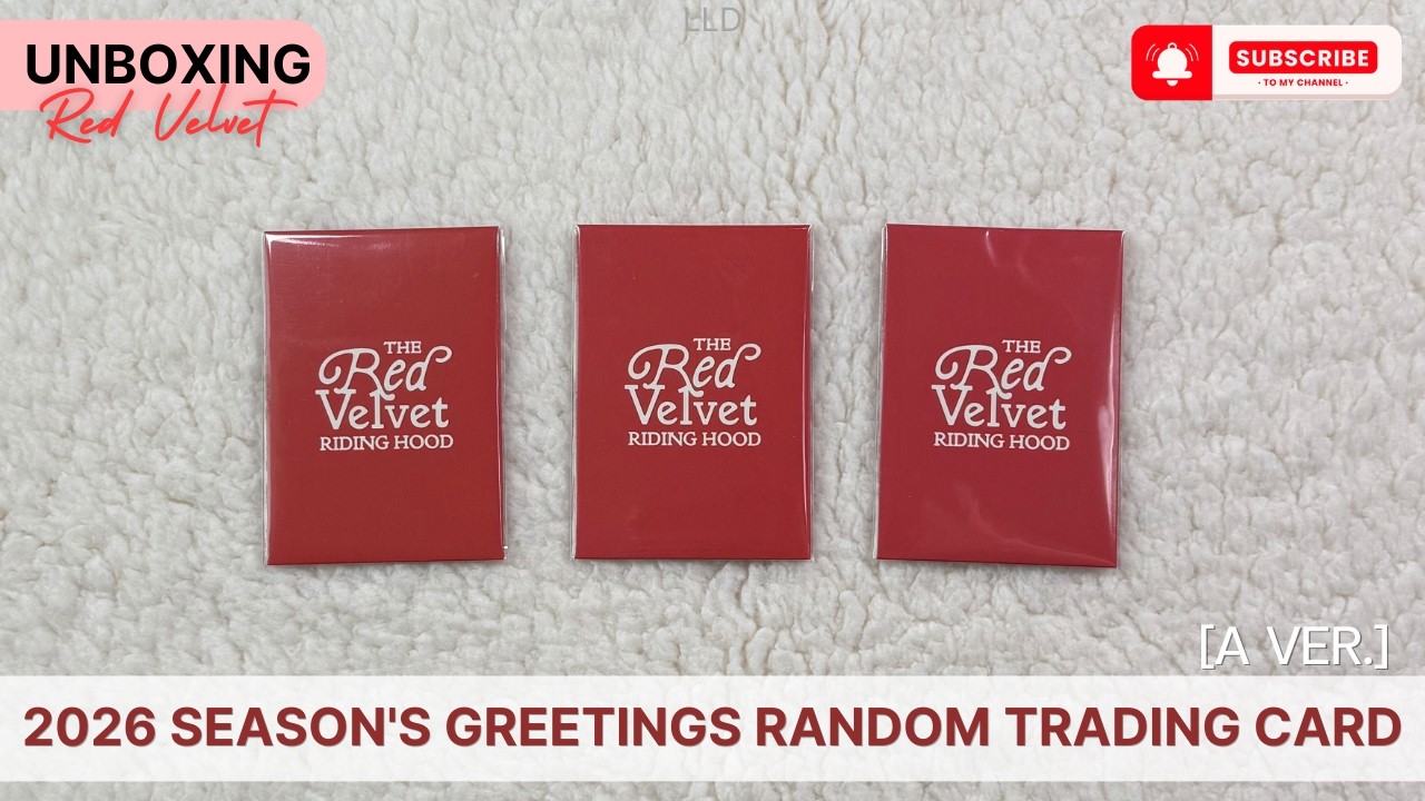 EP.22 l Unboxing : Red Velvet 2026 SM ARTIST SEASON'S GREETINGS