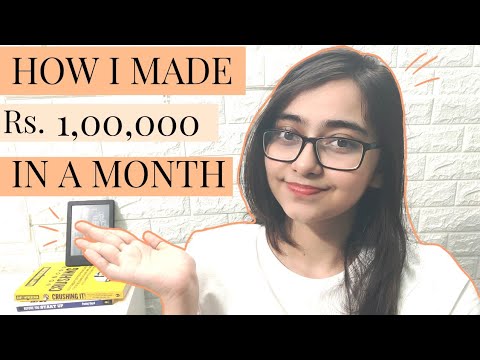 How I Made 1 Lac In A Month At 20!