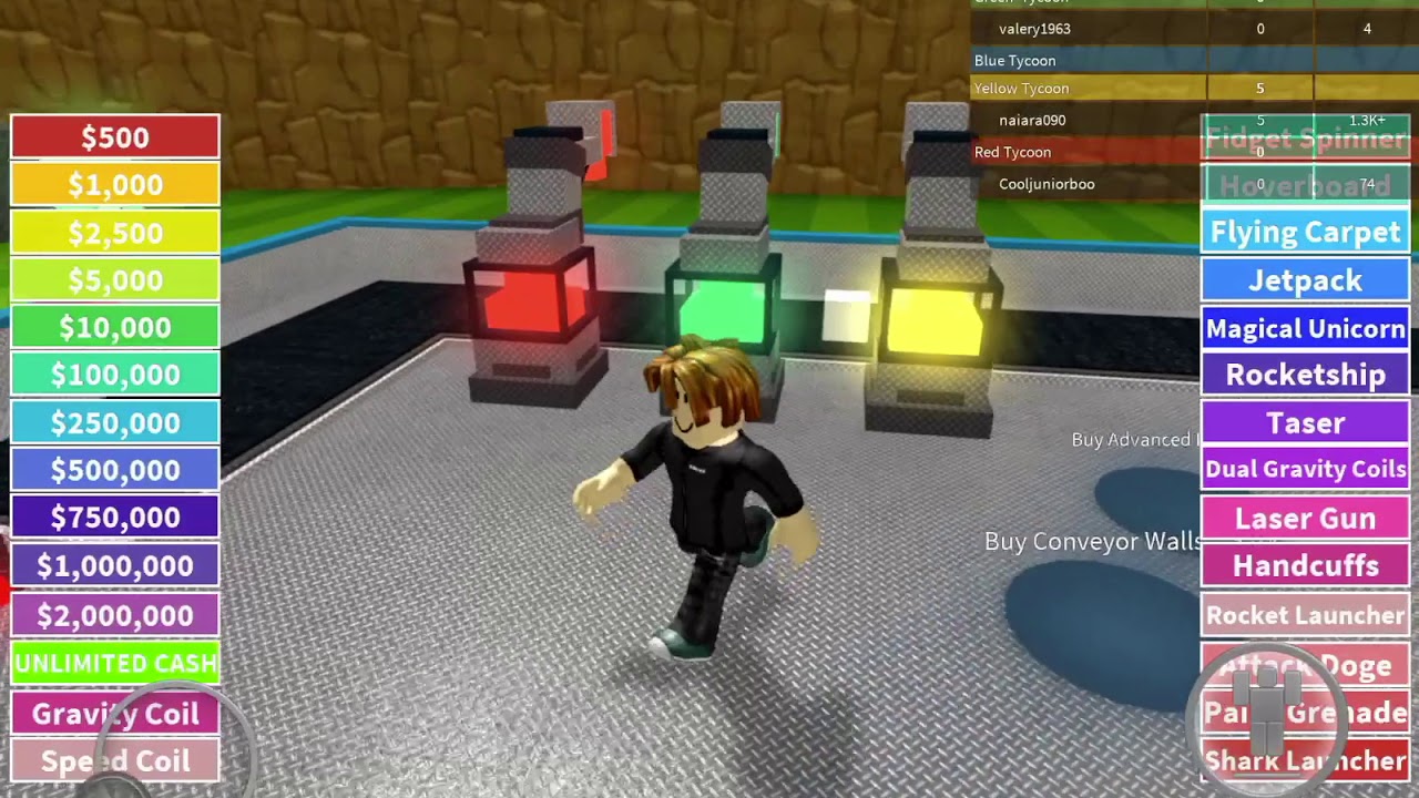 Playing Gear Tycoon In Roblox Youtube