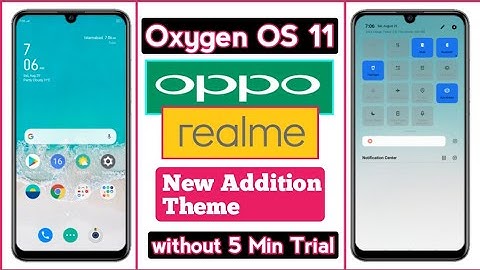 Oxygen OS 11 Theme For oppo And Realms || Without 5 Min Trial Easy Tutorial