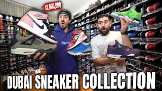 THE MOST EXPENSIVE DUBAI SNEAKER COLLECTION!! *$2,000,000 SNEAKER ROOM OF CRAZY SHOES*