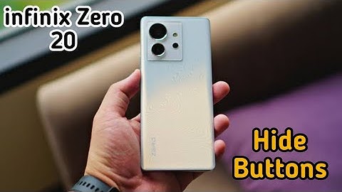Back Button Setting In Infinix Zero 20, How To Hide Back Button In Infinix Zero 20, Navigation