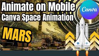 How to Create a Stunning Space Animation on Mobile | Canva Tutorial for Beginners screenshot 1