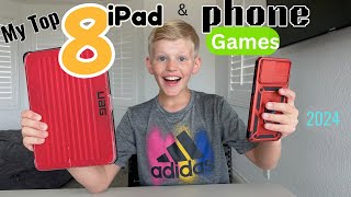 My Top 8 Games on iPad & Phone *2024* screenshot 3