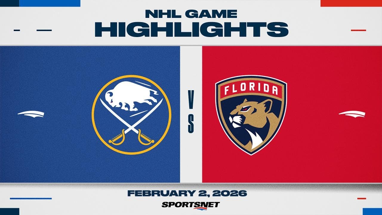 NHL Highlights | Sabres vs. Panthers - February 2, 2026