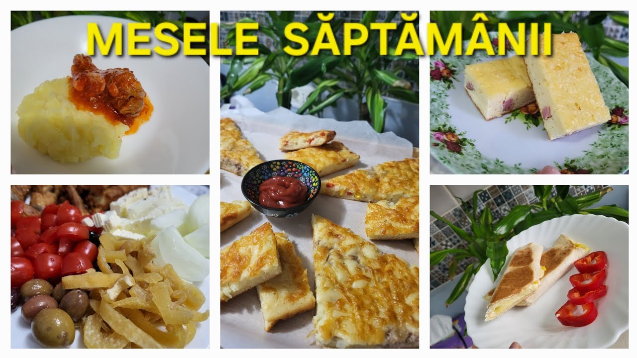 MESELE SĂPTĂMÂNII / CE am GĂTIT si MÂNCAT in ultimele zile / DEC 2025 / REȚETE UȘOARE 