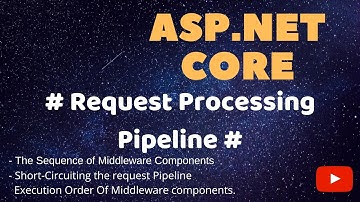 Part 13 - ASP.Net Core - Request Processing Pipeline
