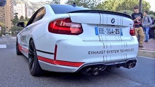 BMW M2 F87 w/ Akrapovic Titanium Exhaust! REVS & ACCELERATIONS!