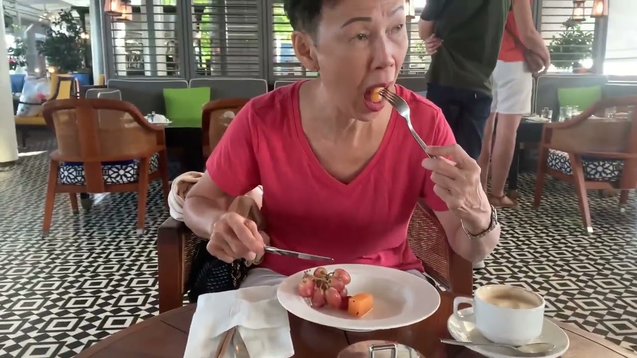 Marina Bay Sands Rooftop Breakfast at Spago Bar and Lounge By Wolfgang Puck