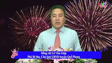 Lời chúc tết, xuân Kỷ Hợi của Chủ tịch UBND huyện Quế Phong