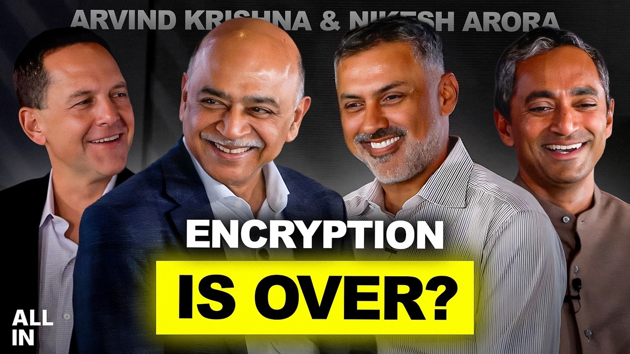 Arvind Krishna & Nikesh Arora: Quantum Threat, Open vs Frontier AI, AI Cyber Warfare & SaaS Collapse