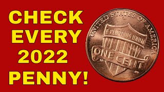 New variety found on 2022 penny! 2020 pennies to look for!