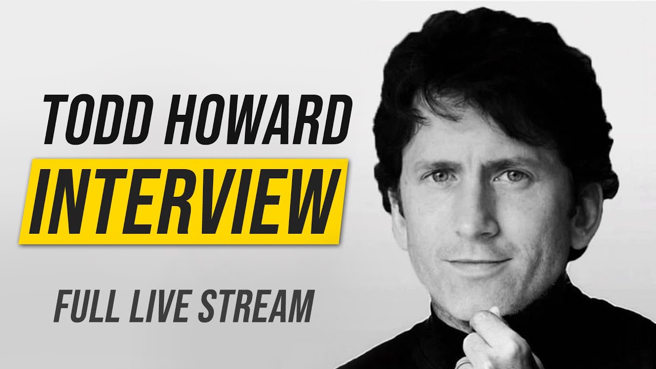 Todd Howard 1 Hour Long INTERVIEW on The Elder Scrolls 6, Starfield and Fallout!