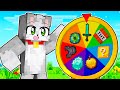 Paso Minecraft pero con UNA RULETA 🎯😂 Prueba tu suerte con Invictor y Acenix