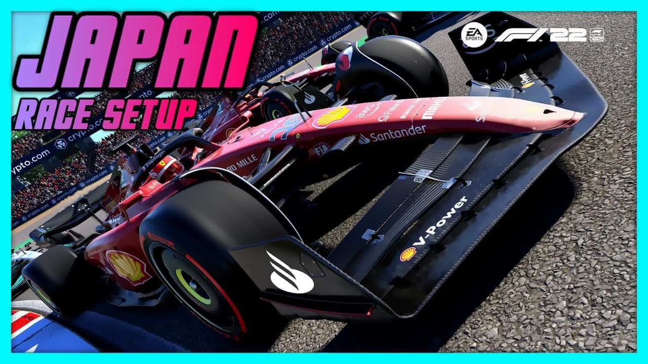 F1 22 Japan Race Setup