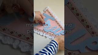 Personalized Name Banner DIY π
Create a felt pennant with custom lettering for a soft and aesthetic room decor piece #diyroom #feltprojects #namebanner Personalized Name Banner DIY π