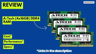 64GB Laptop RAM Upgrade! A-Tech DDR4 3200MHz SODIMM Review: Ultimate Workstation Performance Boost