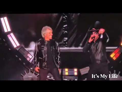 Pitbull with Jon Bon Jovi “It’s My Life” Jones Beach Theater 9-12-24