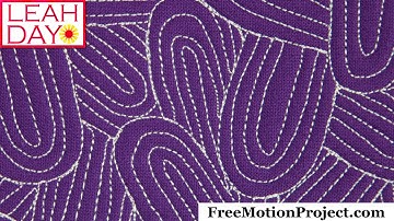 Hot Candy Quilting Design: Fun Free Motion Quilting Video