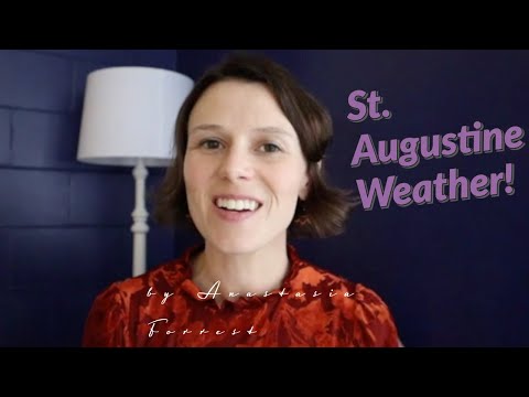 วีดีโอ: อากาศและสภาพอากาศใน เซนต์ออกัสติน, ฟลอริดา