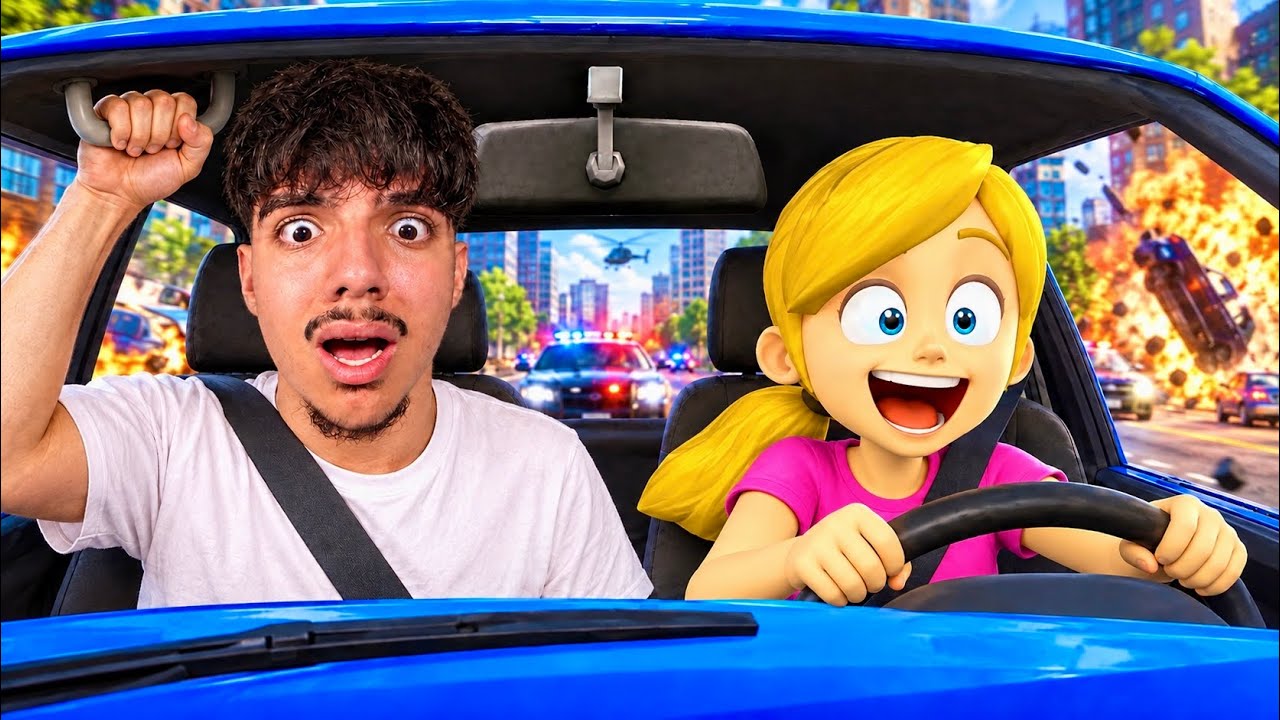 Ich bringe meiner SCHWESTER AUTOFAHREN bei… 😱🚗