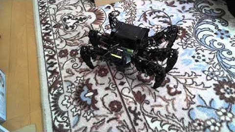 Kinectの音声認識機能を使って、多脚ロボットKMR-M6を動かしてみた。