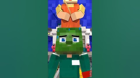 Zombie Used His Brain In Squid Game Challenge! #shorts #minecraft #trending #minecraftanimation