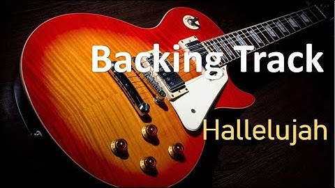 Hallelujah - Leonard Cohen - Backing Track