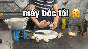 MÁY BÓC TỎI TỰ CHẾ