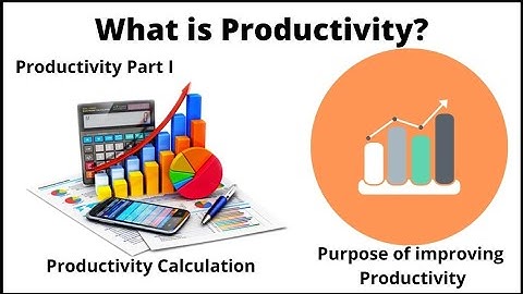What is Productivity? How to calculate Productivity? Purpose of improving Productivity, Part 1