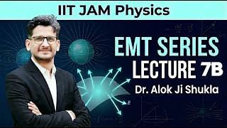 IIT JAM Physics Electrodynamics (EMT) | Lecture 7B