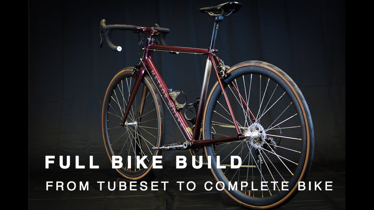 How a Custom Frame is Built -  Meteor Works Custom Road Bike Dream Bike Build
