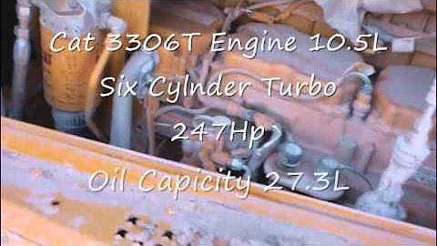 Cat D7R Walk around and specs.