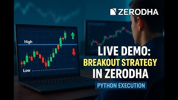 Live Demo: Breakout Strategy in Zerodha with Python (Part 3)