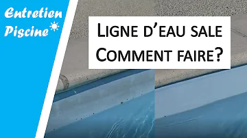 C'est quoi la ligne d'eau d'une piscine ?