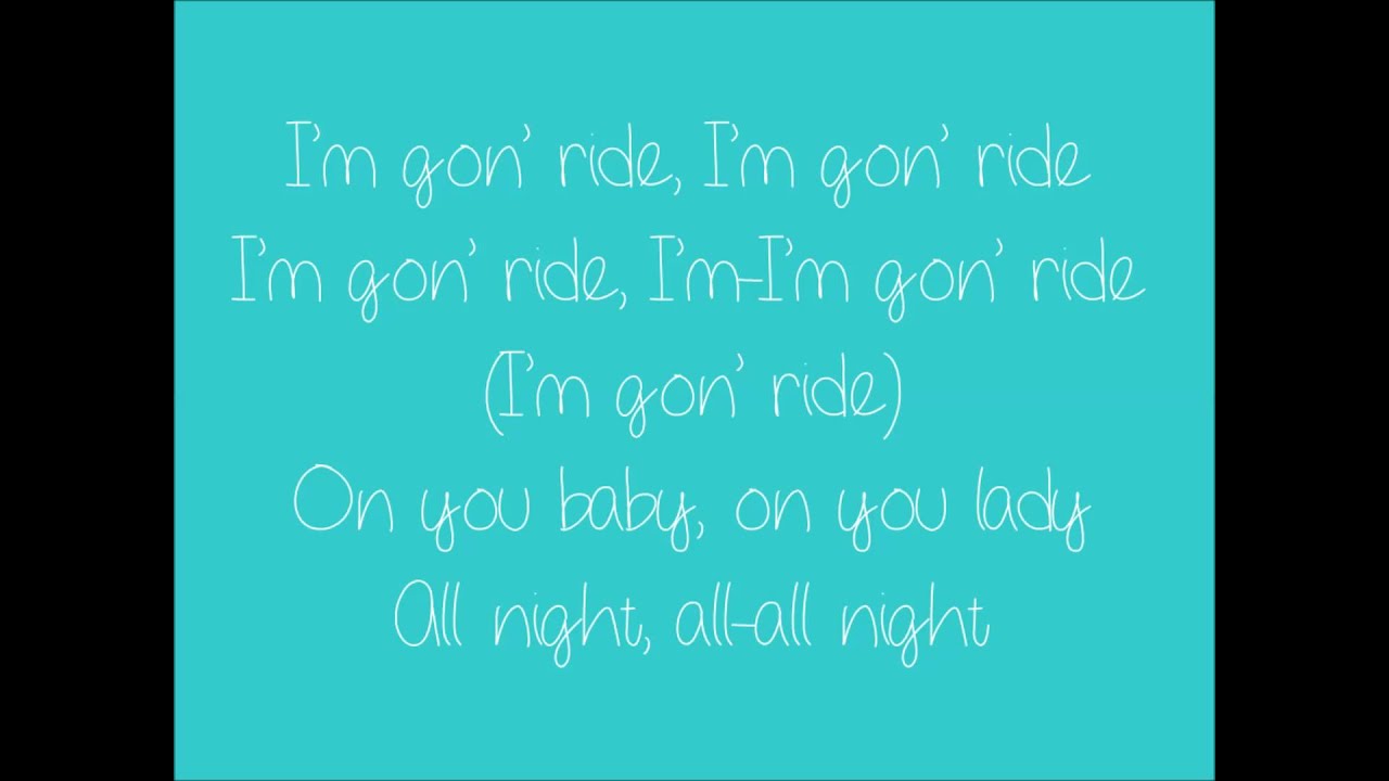 SoMo Ride (Lyrics) YouTube