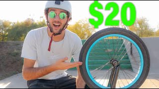 THE $20 BMX WHEEL | Cheap Builds