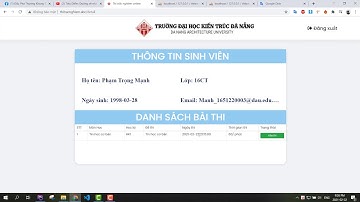 Giới thiệu ứng dụng đồ án thi trắc nghiệm trực tuyến - Đồ án laravel 2021 - Nhận làm thuê đồ án
