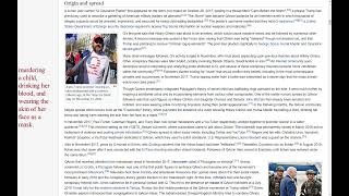 Read React QAnon Wikipedia Page Part 2