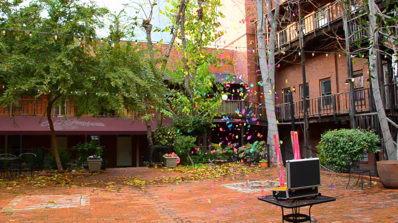 Confetti Cannon Demonstration YouTube