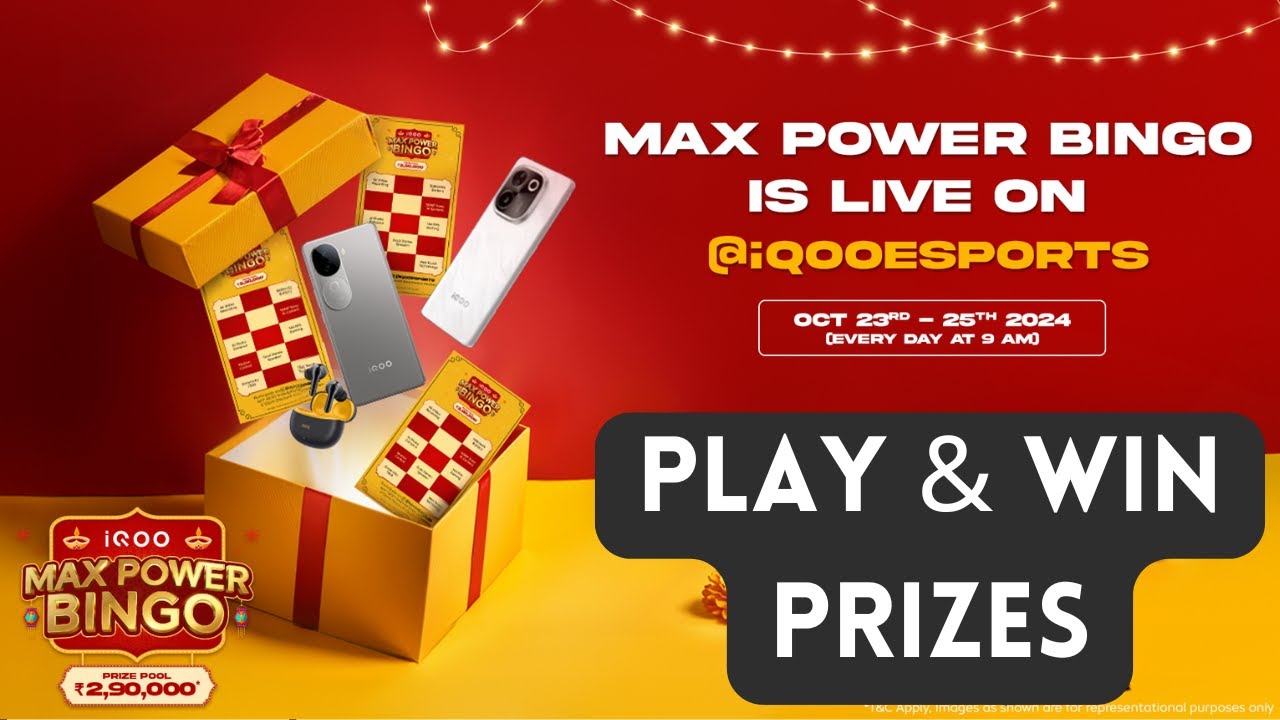 How To Play IQOO Bingo Challenge ! @iqoomaxpowerbingo